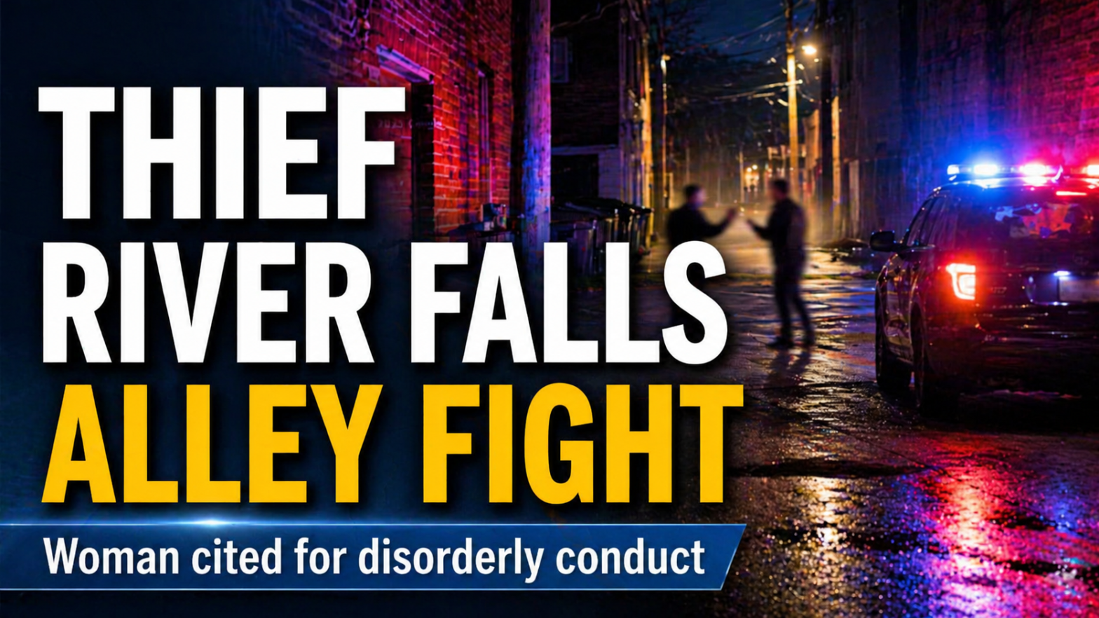 Thief River Falls Woman Cited After Alley Fight