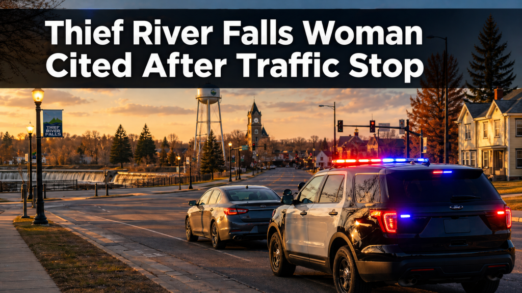 Thief River Falls Woman Cited After Traffic Stop – TRF News