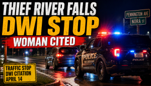 Thief River Falls Woman Cited For DWI After Stop