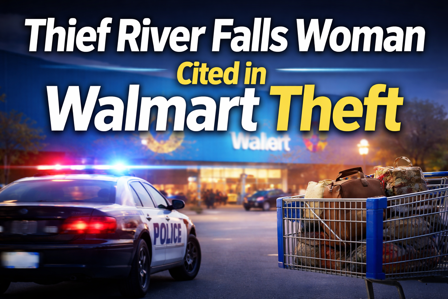 Thief River Falls Woman Cited in Walmart Theft