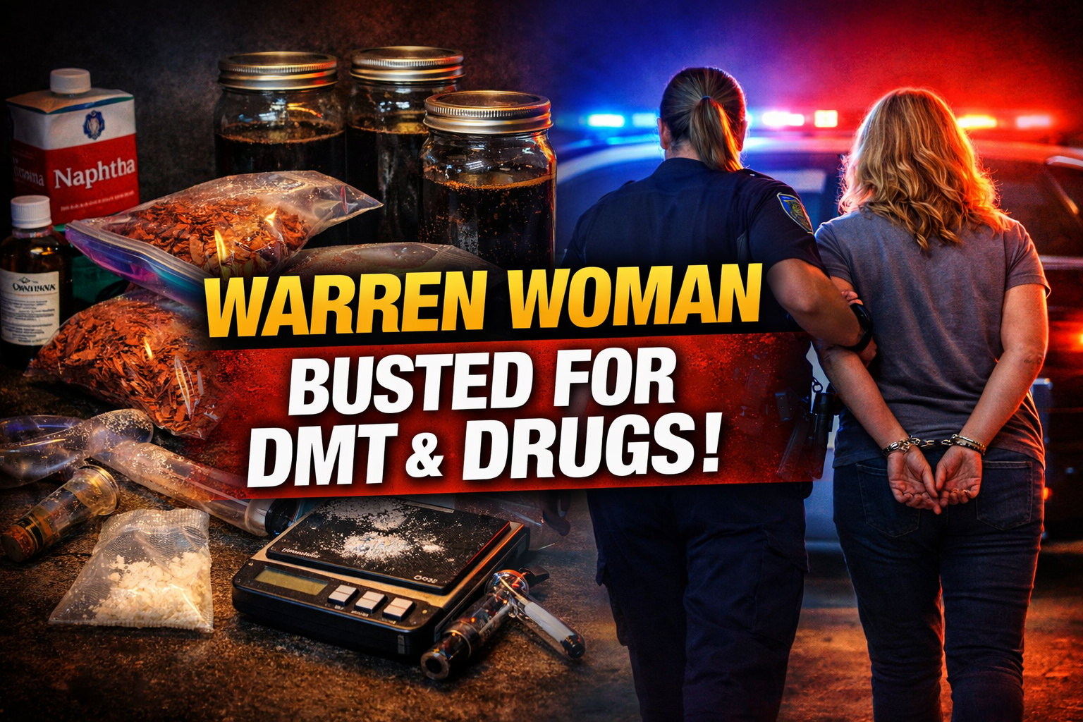 Warren Woman Faces Major DMT Charges