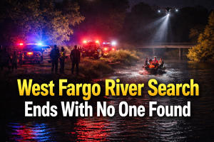 West Fargo River Search Ends With No One Found