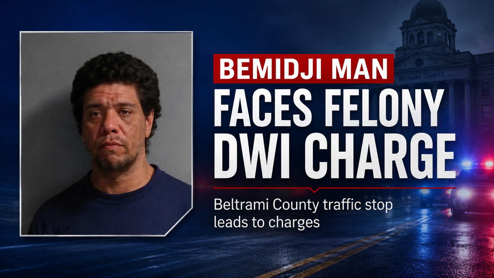 Bemidji Man Charged After DWI Traffic Stop – TRF News