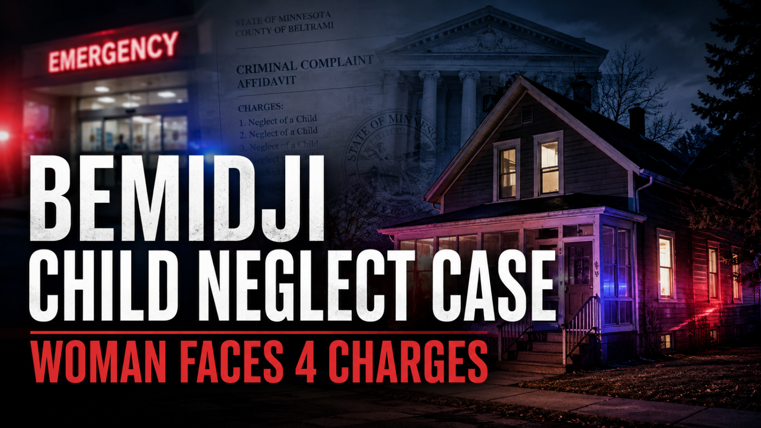 Bemidji Woman Charged In Child Neglect Case
