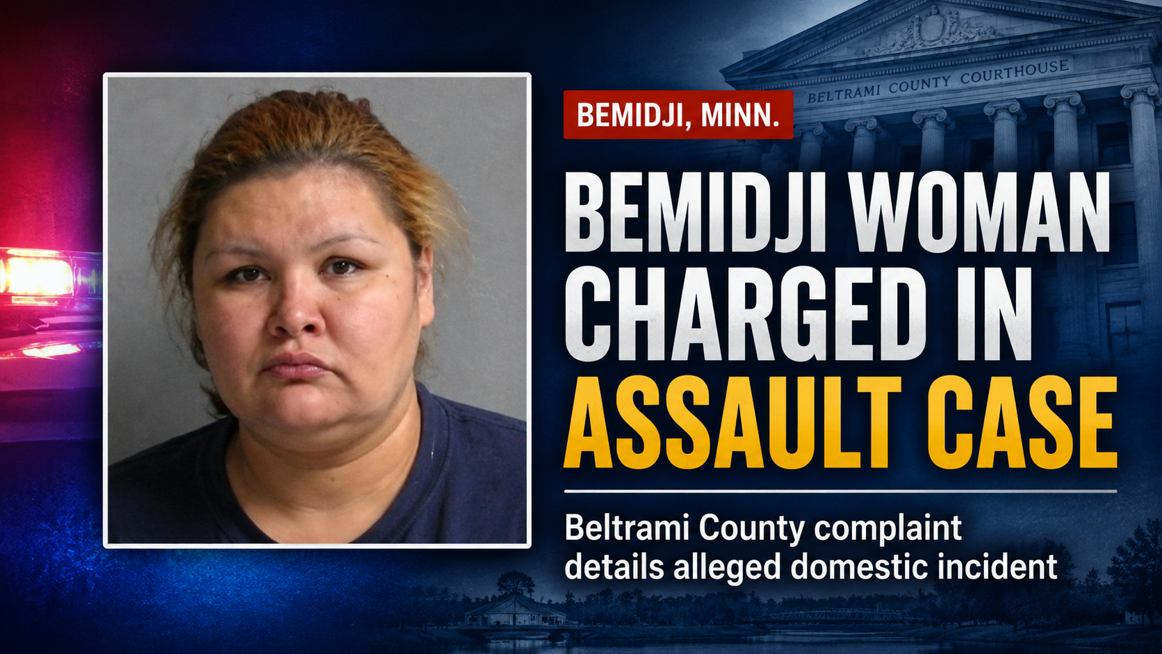 Bemidji Woman Charged In Domestic Assault Case – TRF News