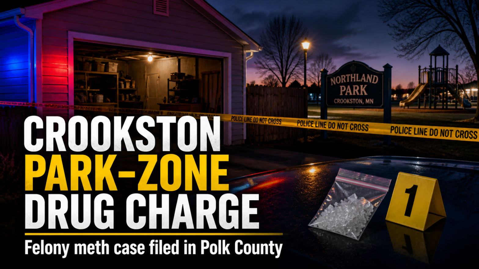 Crookston Woman Charged In Park-Zone Drug Case