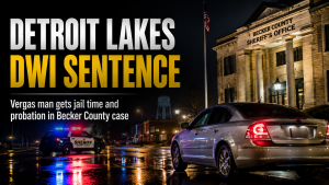 Detroit Lakes DWI Case Brings Drug Sentence