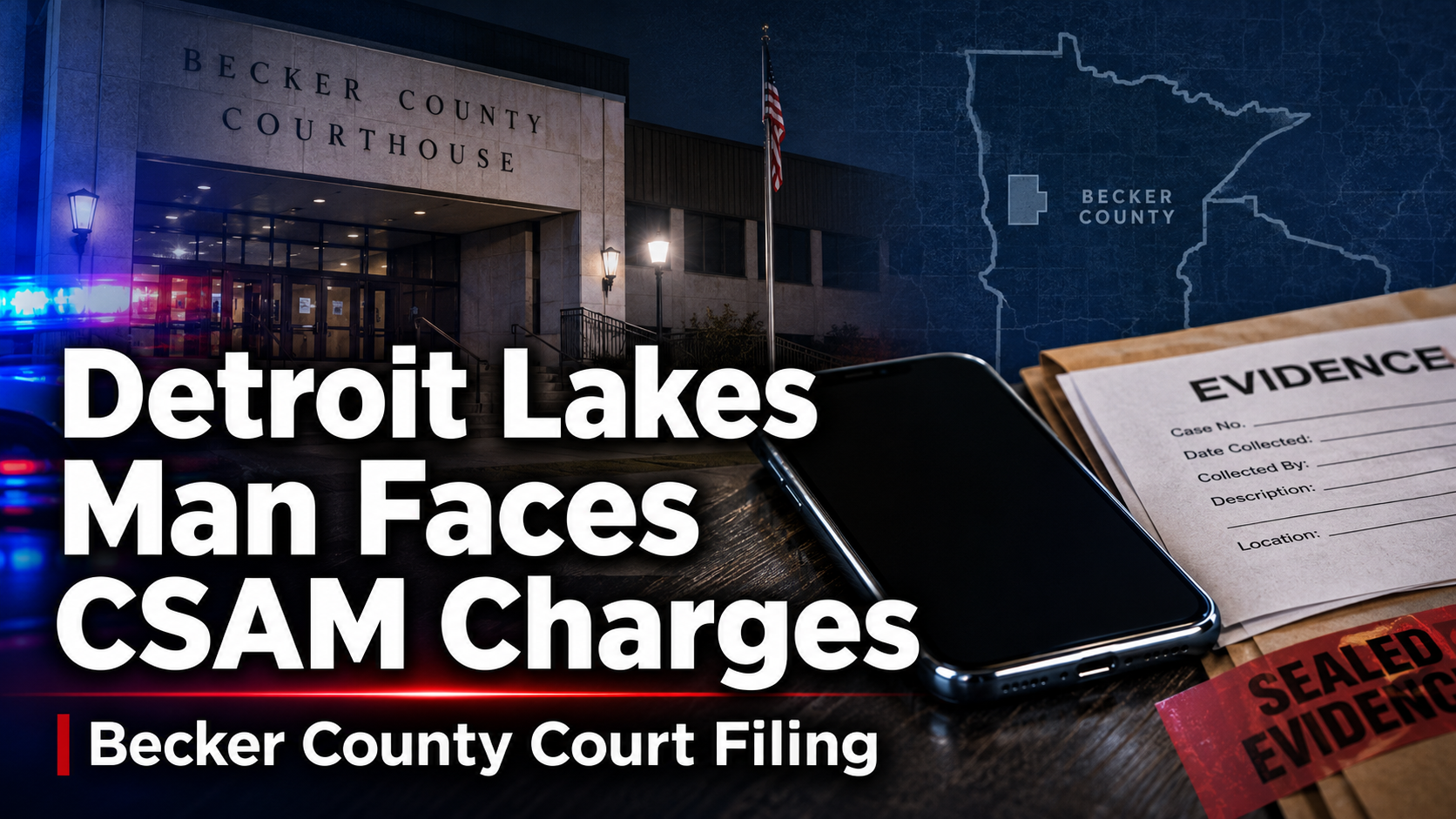 Detroit Lakes Man Charged In CSAM Case