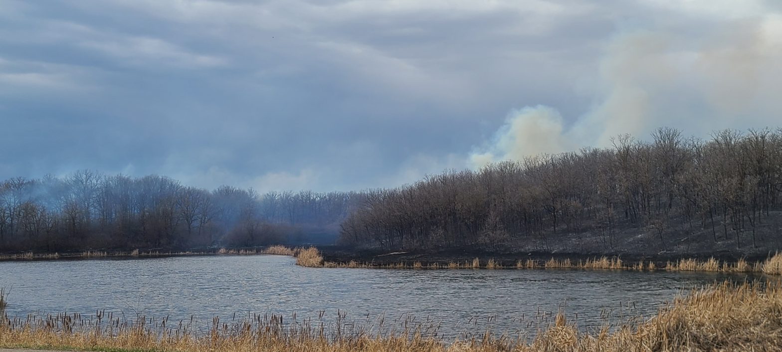 Dunseith Fires Burn 2,000 Acres