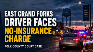 East Grand Forks Driver Charged In Insurance Case