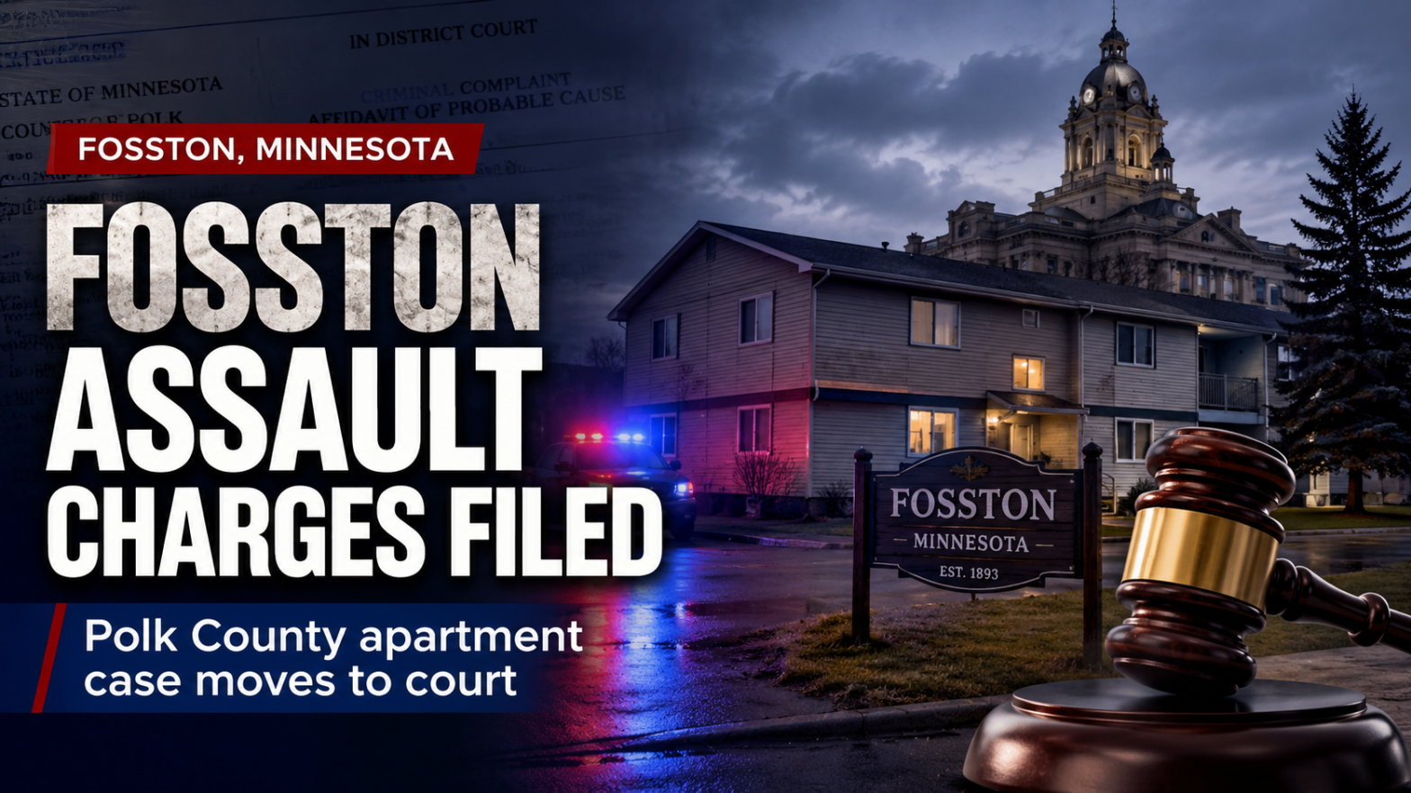 Fosston Man Charged In Sex Assault Case