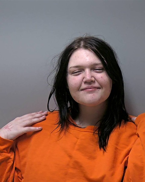 Booking photo of Carrie O. Iceman