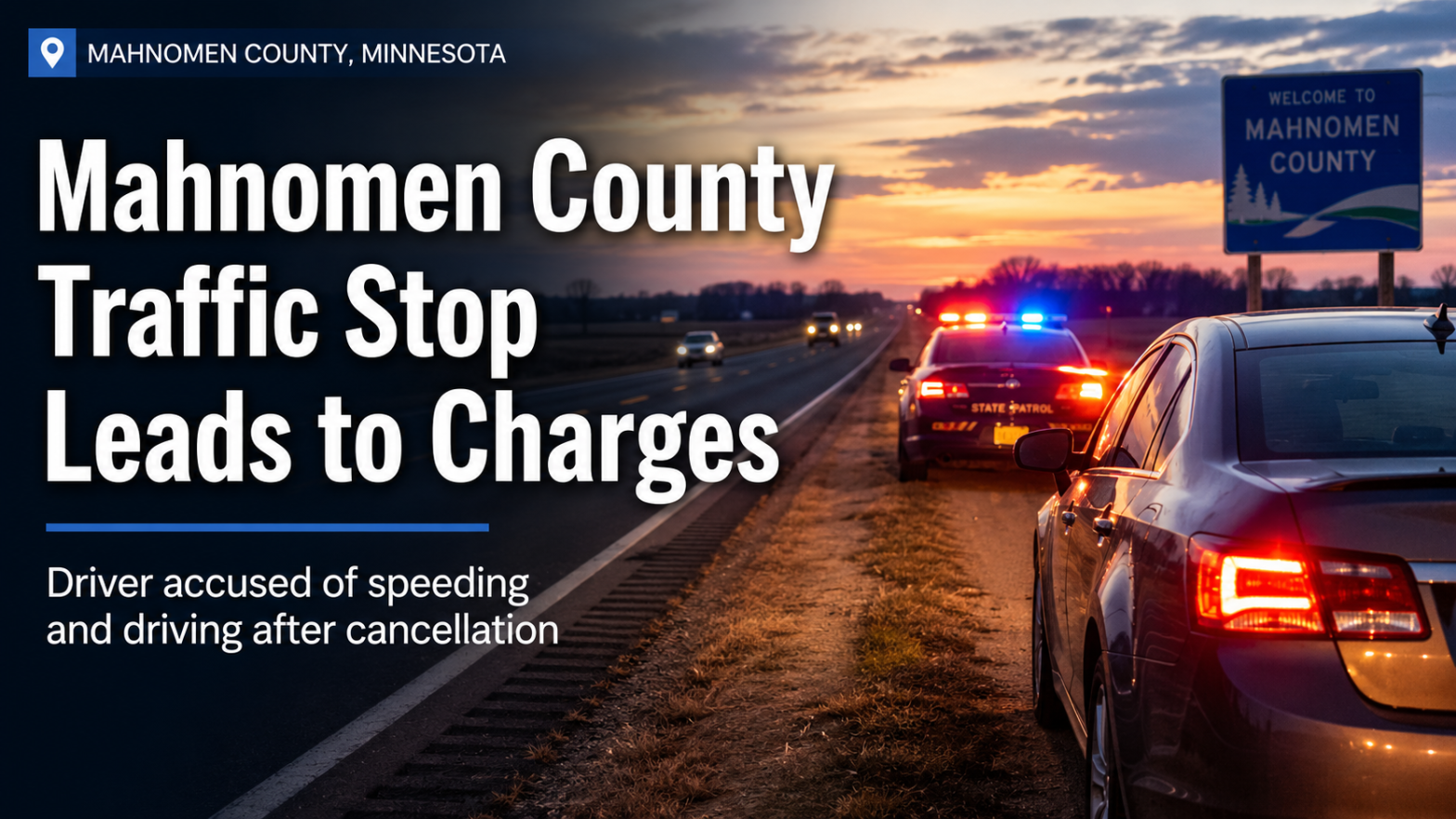 Mahnomen County Driver Charged After Hwy 200 Stop