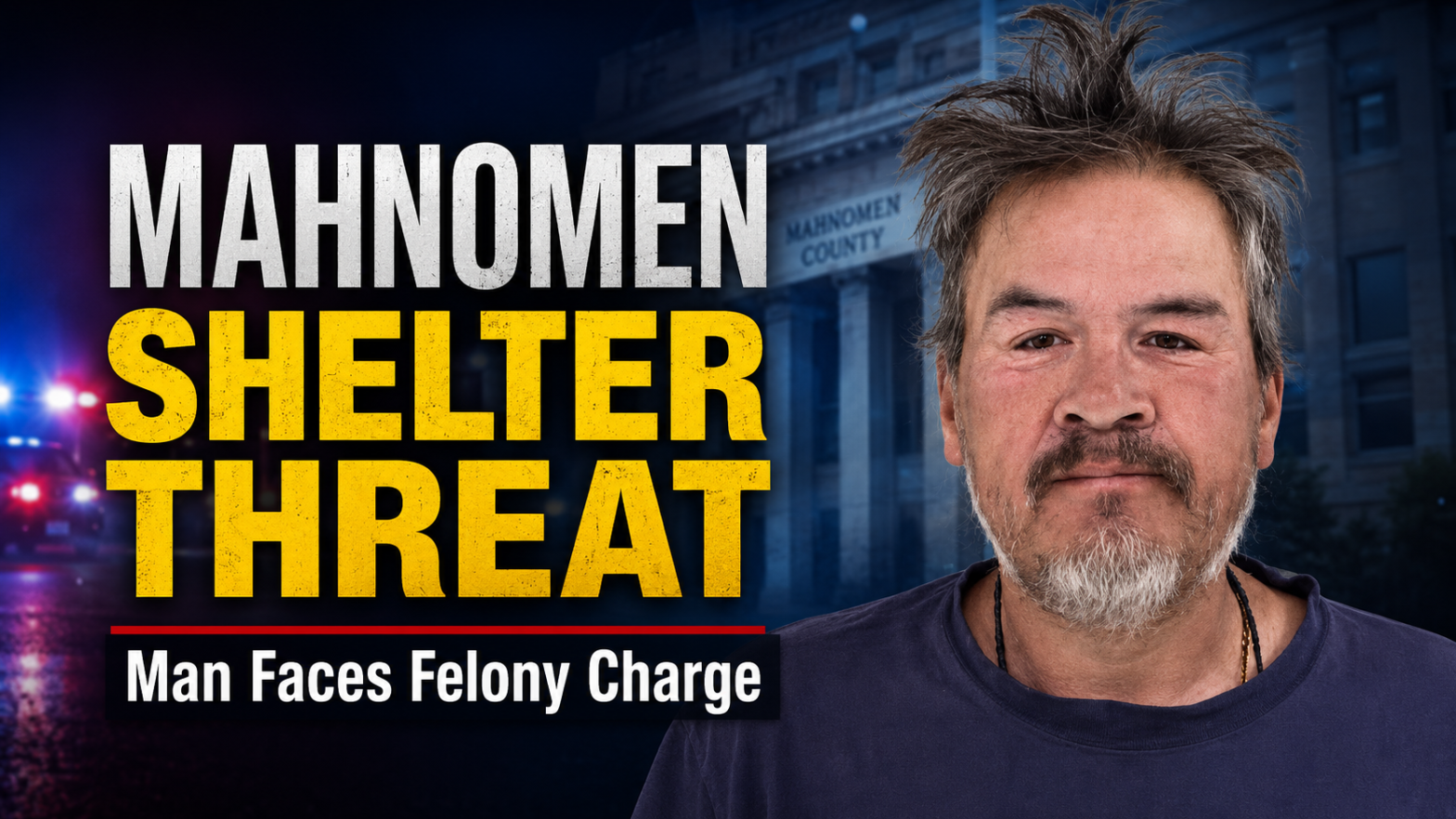 Mahnomen Man Charged After Shelter Threat