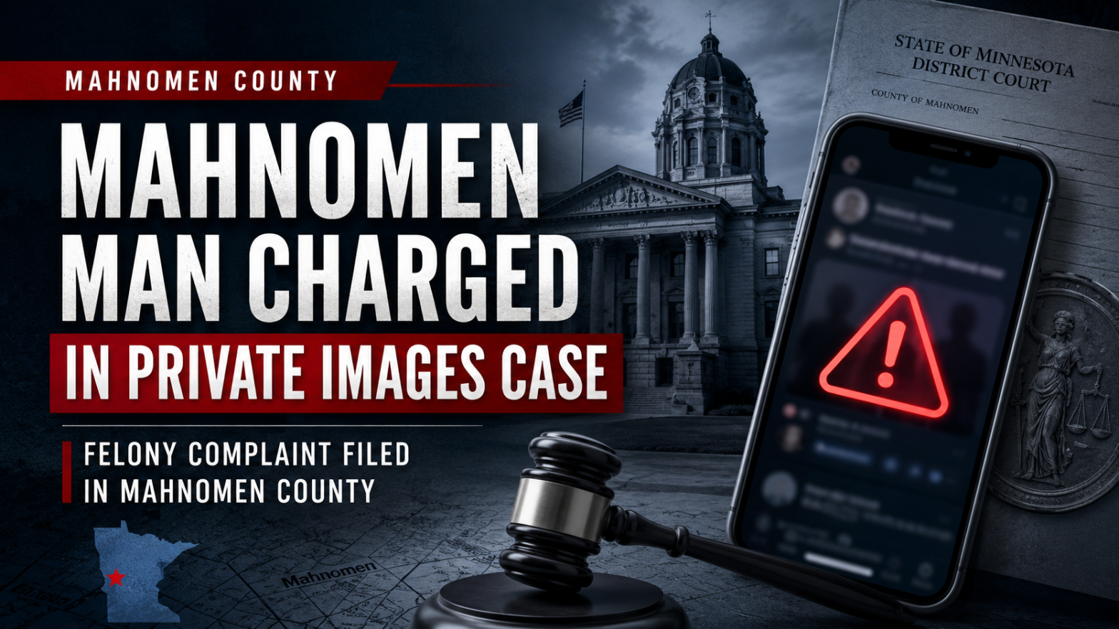 Mahnomen Man Charged In Private Images Case