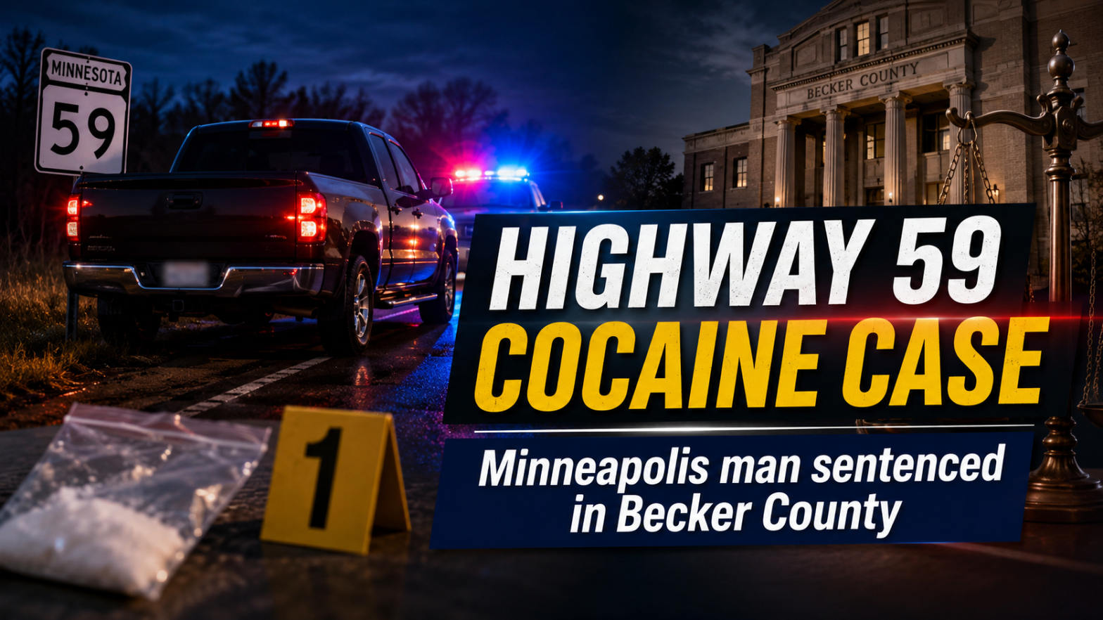 Minneapolis Man Sentenced In Becker Drug Case
