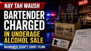 Nay Tah Waush Bartender Charged In Alcohol Sale