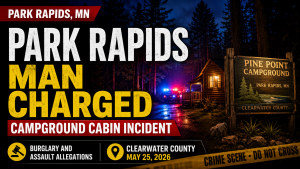 Park Rapids Man Charged In Campground Incident