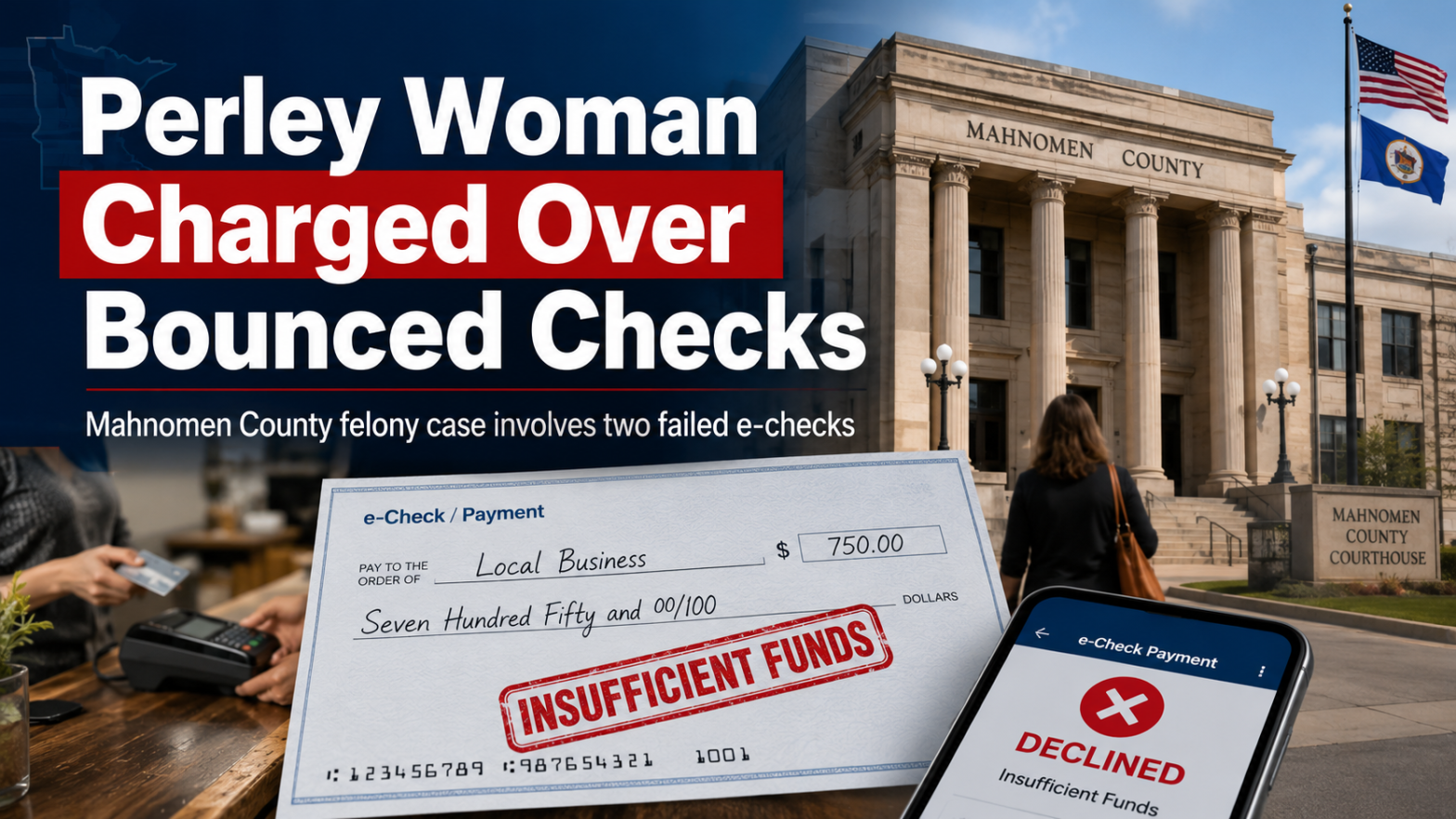 Perley Woman Charged In Mahnomen Check Case