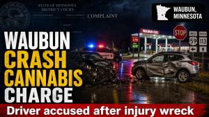 Waubun Man Charged In Cannabis Crash Case