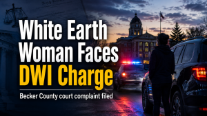 White Earth Woman Charged In Becker County DWI