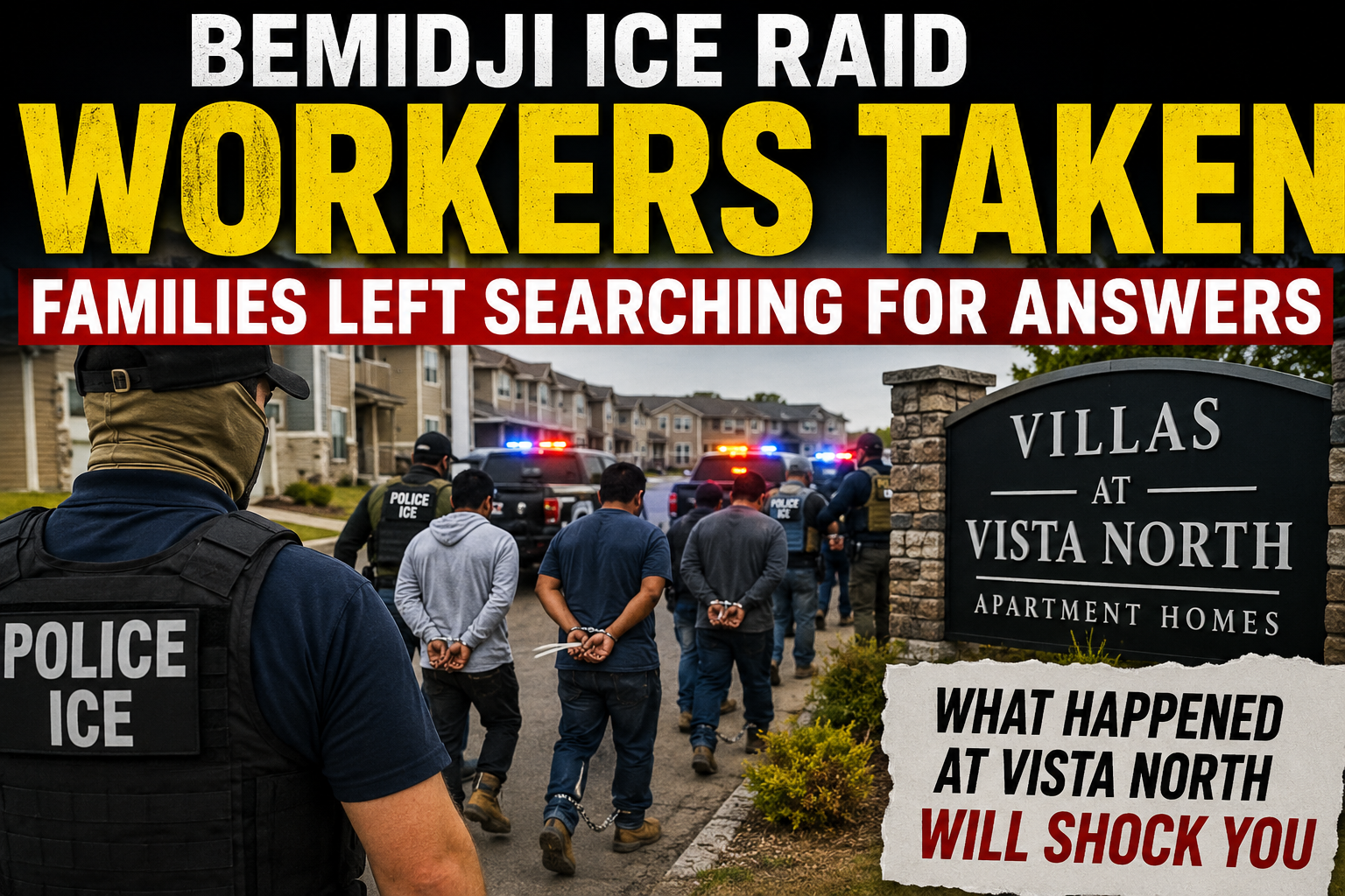 Bemidji ICE Operation Detains Roof Workers