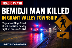 Bemidji Man Killed in Grant Valley Township