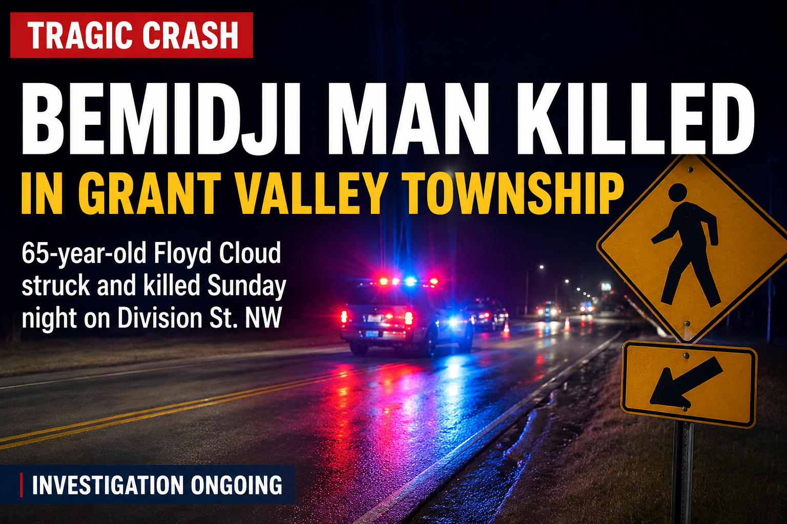 Bemidji Man Killed in Grant Valley Township