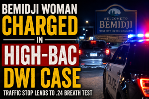 Bemidji Woman Charged In High-BAC DWI Case
