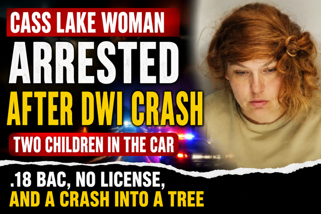Cass Lake Woman Charged After DWI Crash – TRF News