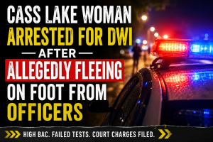 Cass Lake Woman Charged In DWI, Fleeing Case