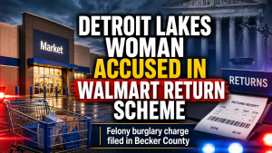 Detroit Lakes Woman Charged in Walmart Burglary
