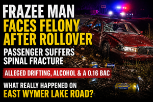 Frazee Man Charged After Rollover Injures Passenger