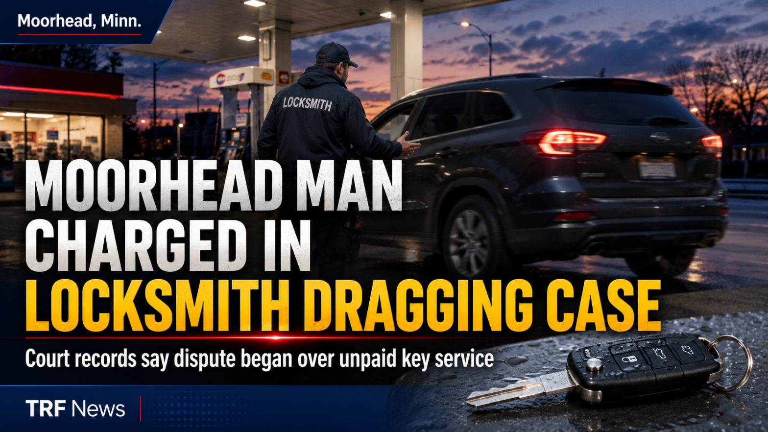 Moorhead Man Charged After Locksmith Incident