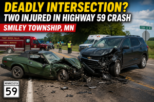 Pennington County Crash Injures Two on Highway 59