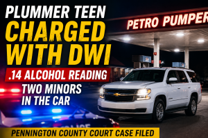 Plummer Teen Charged in Pennington County DWI