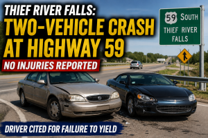 Thief River Falls Crash Leads to Yield Citation