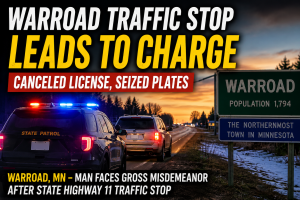 Warroad Man Charged After Canceled License Stop