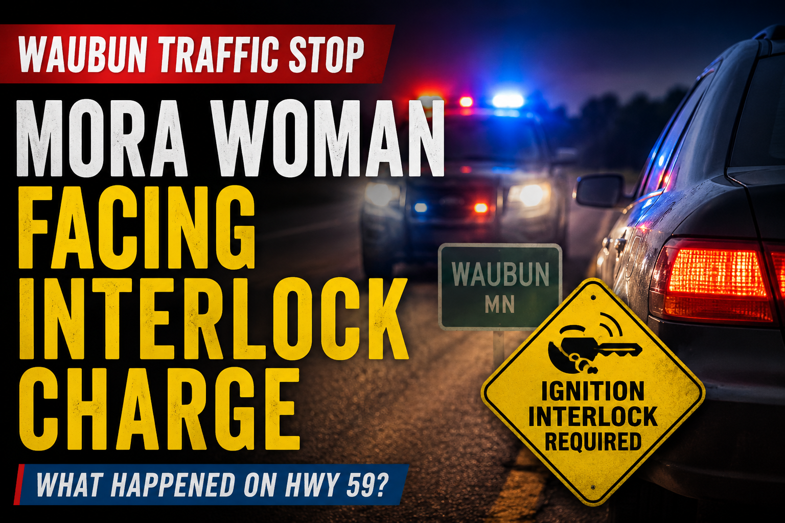 Waubun Stop Leads To Interlock Charge
