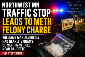 Williams Man Charged After Baudette Meth Stop