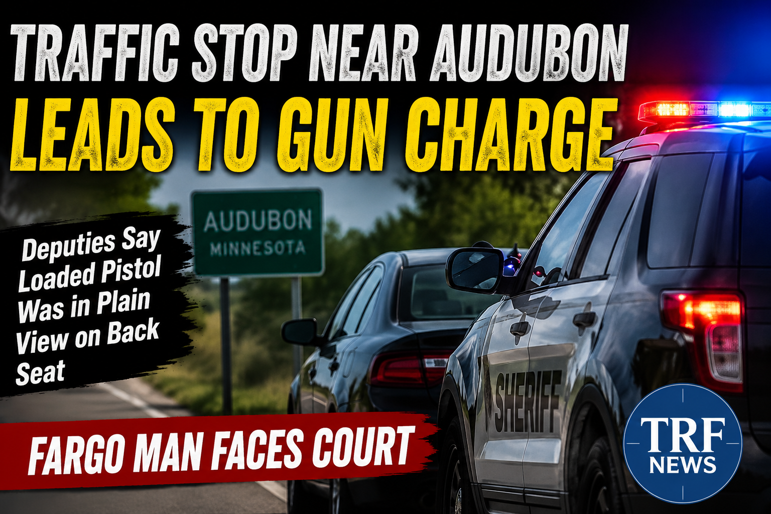 Audubon Traffic Stop Leads to Gun Charge