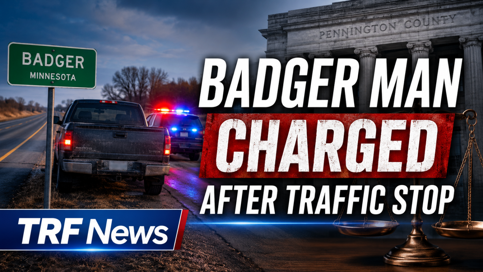 Badger Man Charged After Pennington County Stop