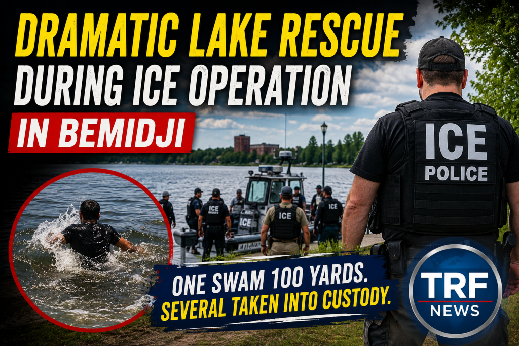 Bemidji ICE Operation Ends With Lake Rescue