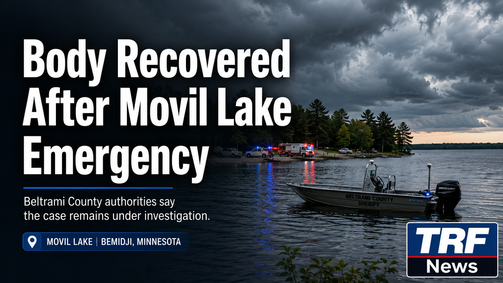 Bemidji Man Found Dead in Movil Lake