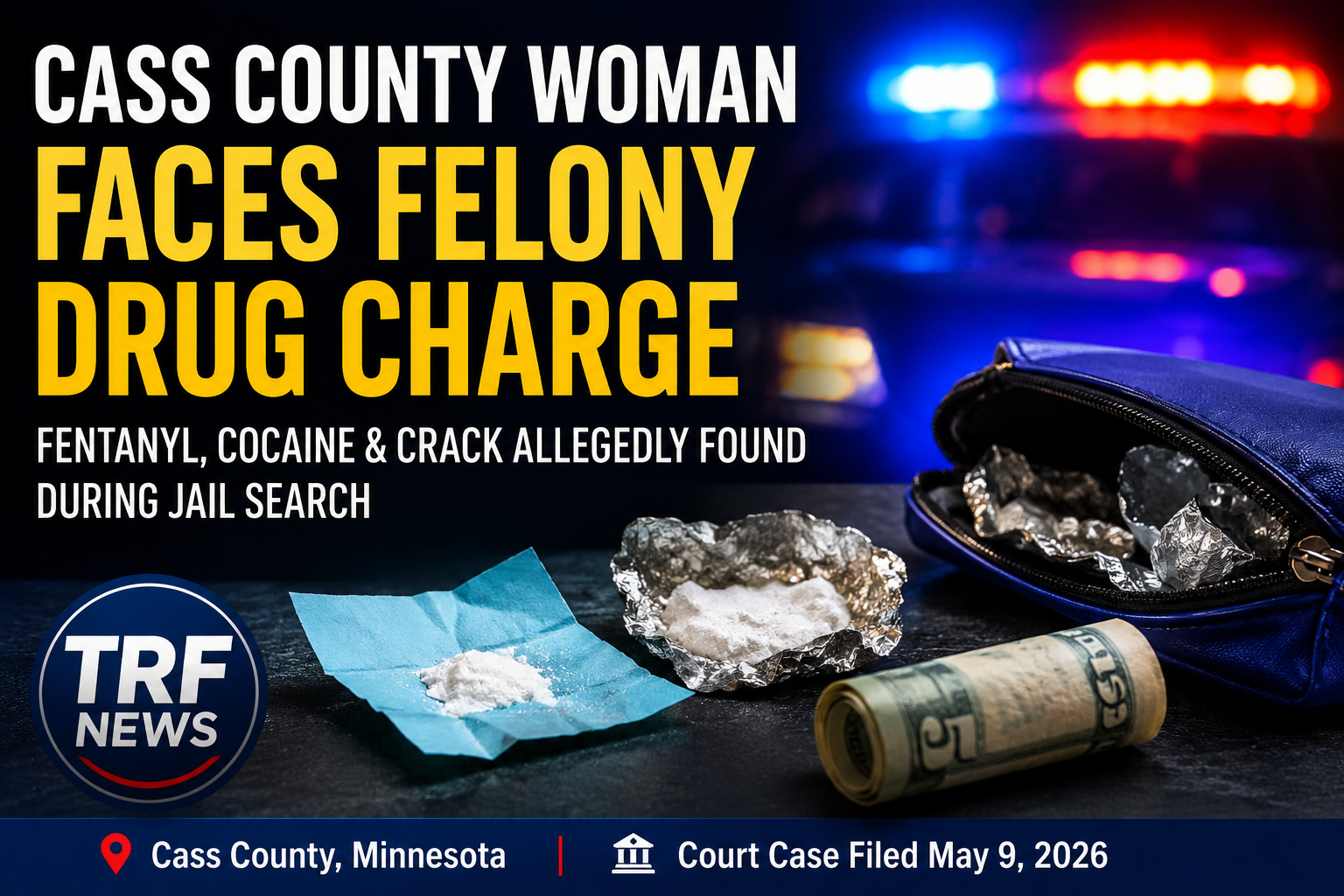 Cass County Woman Faces Felony Drug Charge