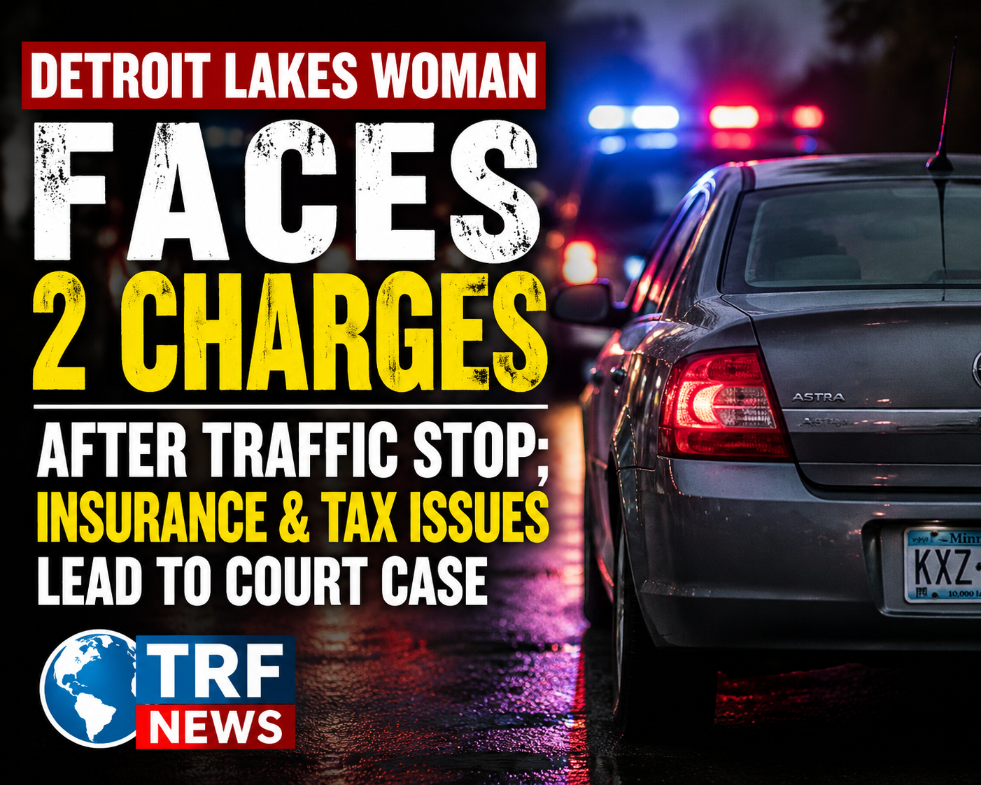 Detroit Lakes Woman Faces Insurance, Tax Charges