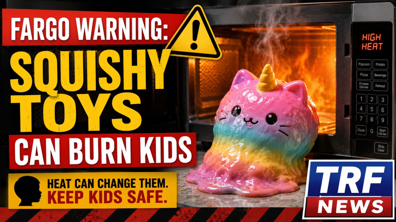 Fargo-Moorhead Warned of Squishy Toy Burn Risk