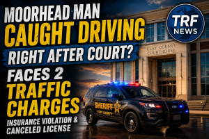 Moorhead Man Charged After Courthouse Traffic Stop