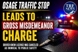Osage Traffic Stop Leads to Gross Misdemeanor Charge
