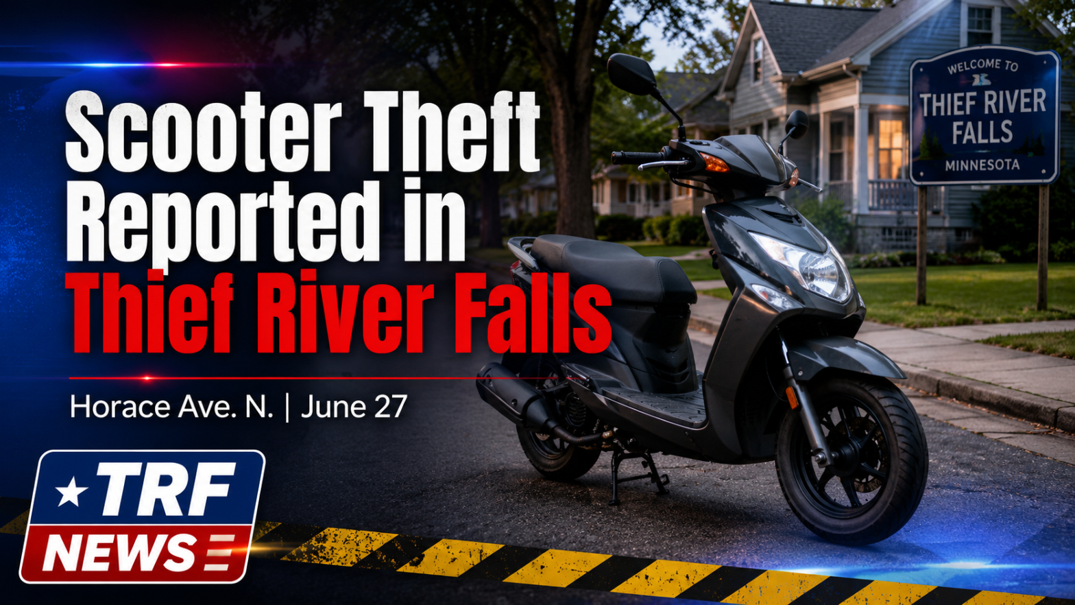 Scooter Stolen in Thief River Falls